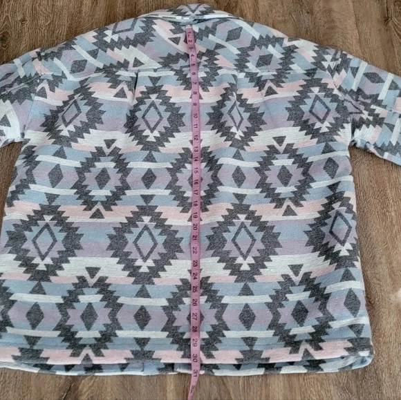 Aztec Design Bomber Jacket #2763 - Picture 11 of 12